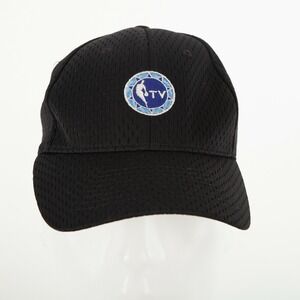 NBA Exclusive Collection Hat Mens S/M Black Mesh NBA TV Texas Crew 2006 Nu-Fit